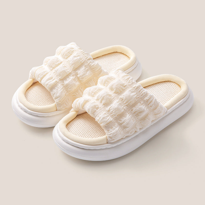 CloudWalk Linen Slippers