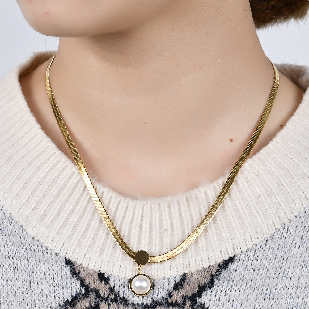 Venom Luxe Snake Chain Necklace (8MM)