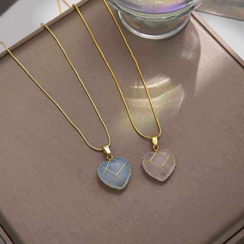 Dreamy Moonstone Love Necklace