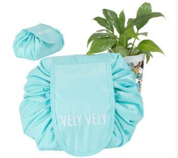 Viral Printed Large Capacity Drawstring  Cosmetic Storage Bag