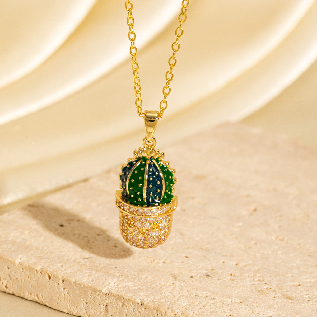 Cactus Necklace