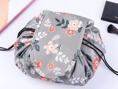 Viral Printed Large Capacity Drawstring  Cosmetic Storage Bag