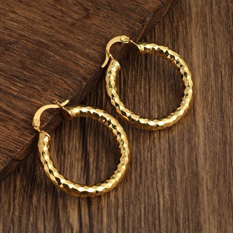 Golden Glow Vintage Studs