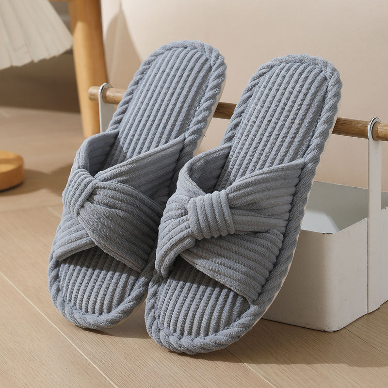 SnugCross Corduroy Slippers