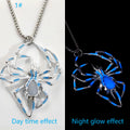 Glow-in-the-Dark Spider Necklace | Miss Melodrama
