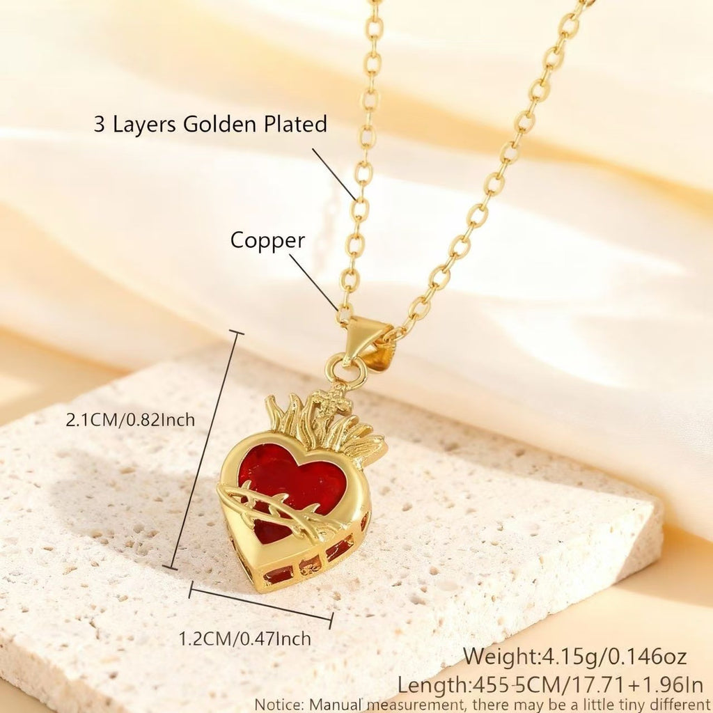 Exquisite heart pendant