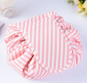 Viral Printed Large Capacity Drawstring  Cosmetic Storage Bag