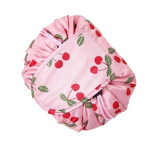 Viral Printed Large Capacity Drawstring  Cosmetic Storage Bag