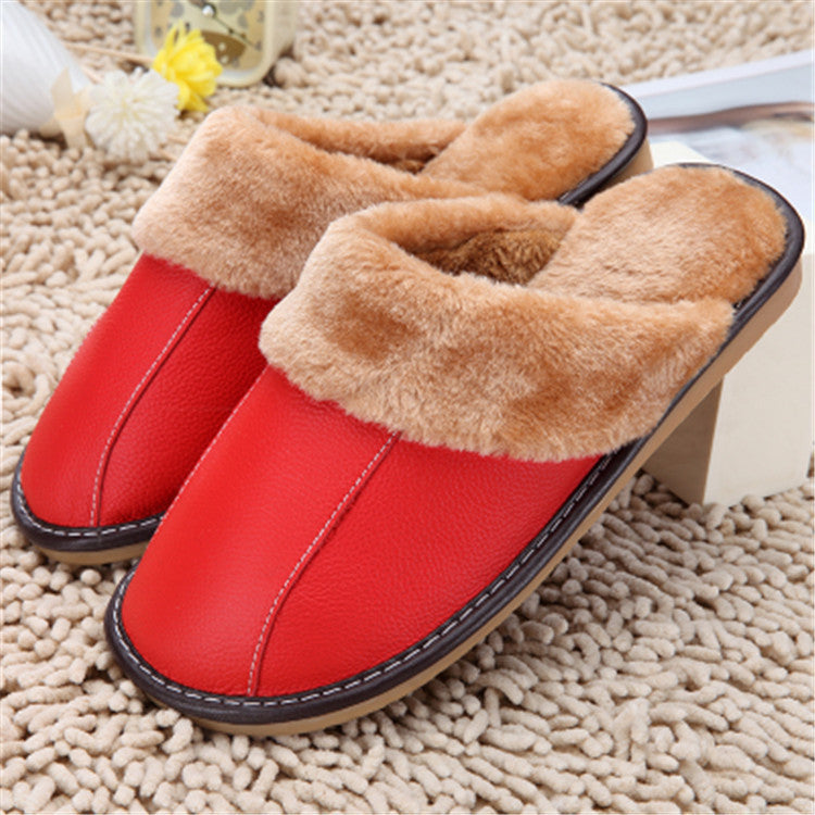 Toasty Hug Cotton Slippers