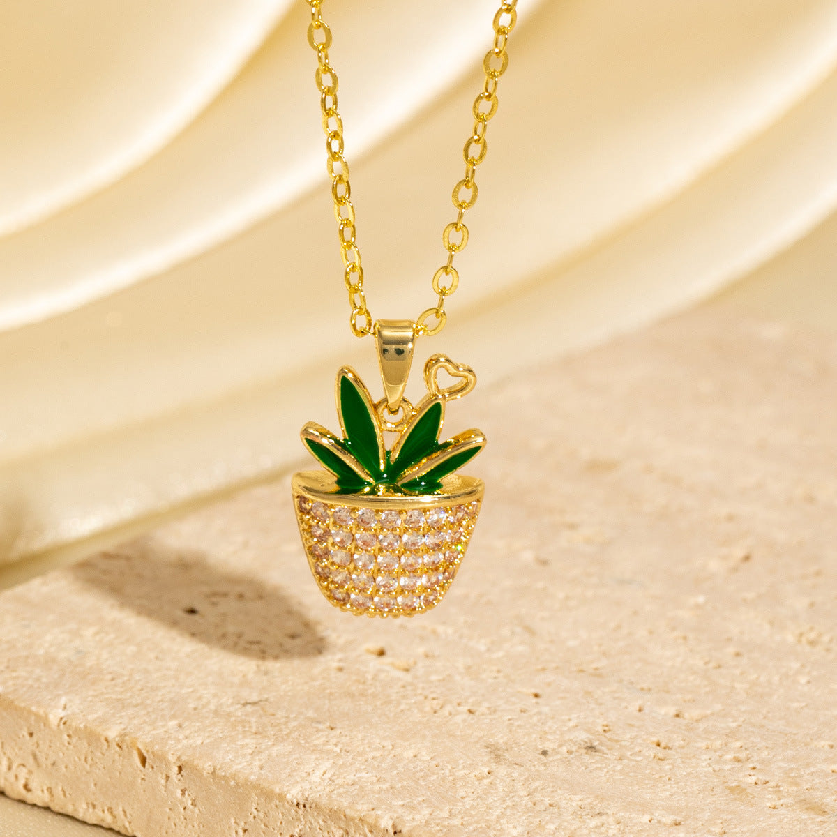 Cactus Necklace