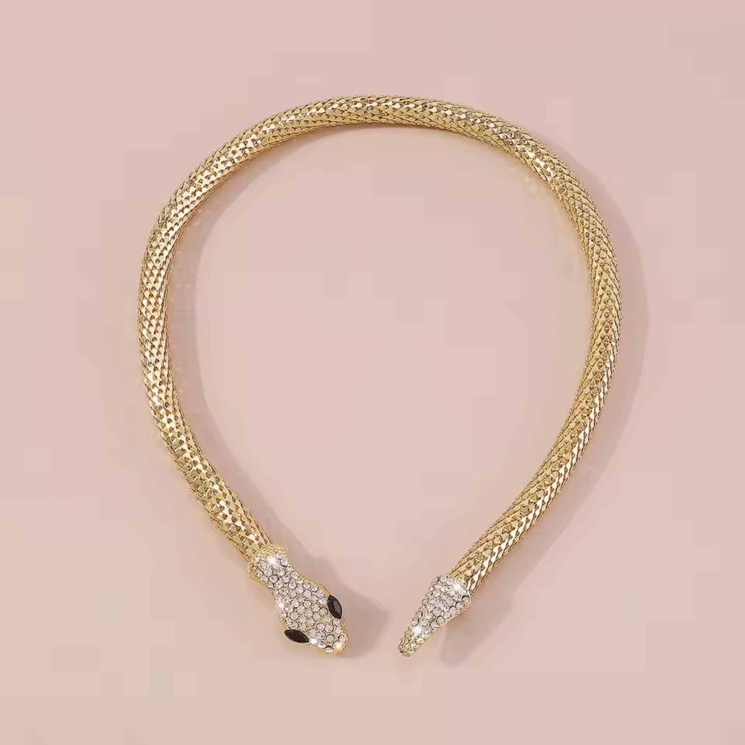 Gold Serpent Necklace