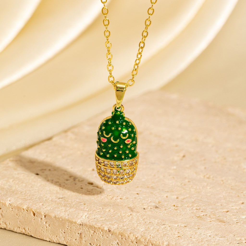 Cactus Necklace