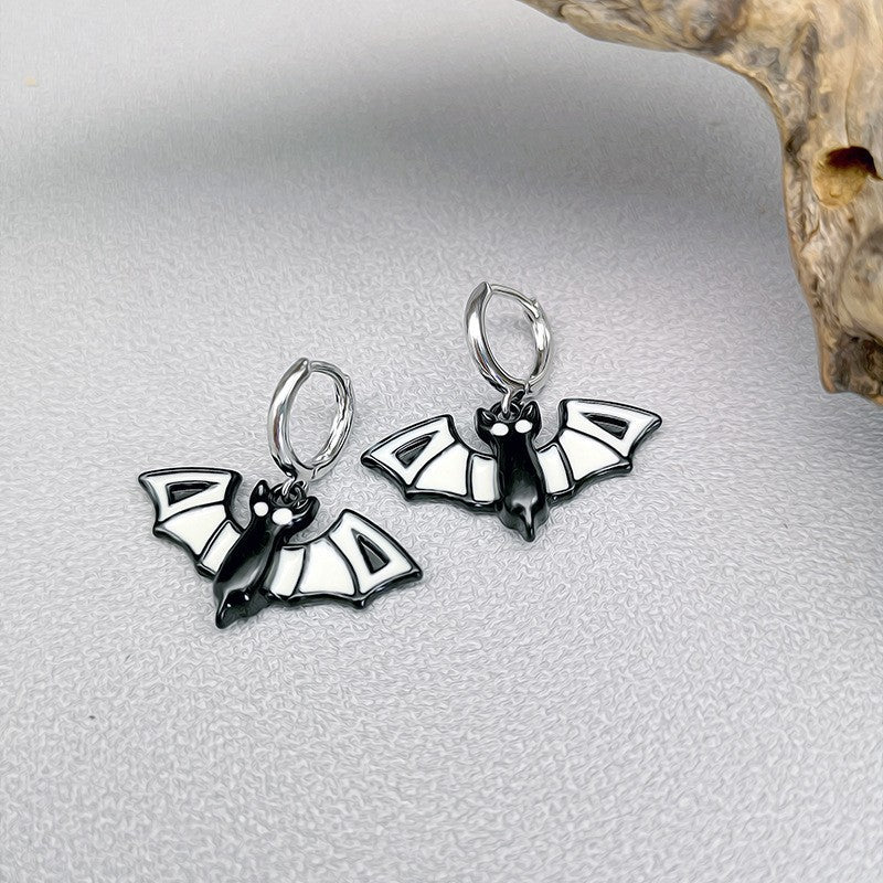 Spooky Trio Cartoon Earrings