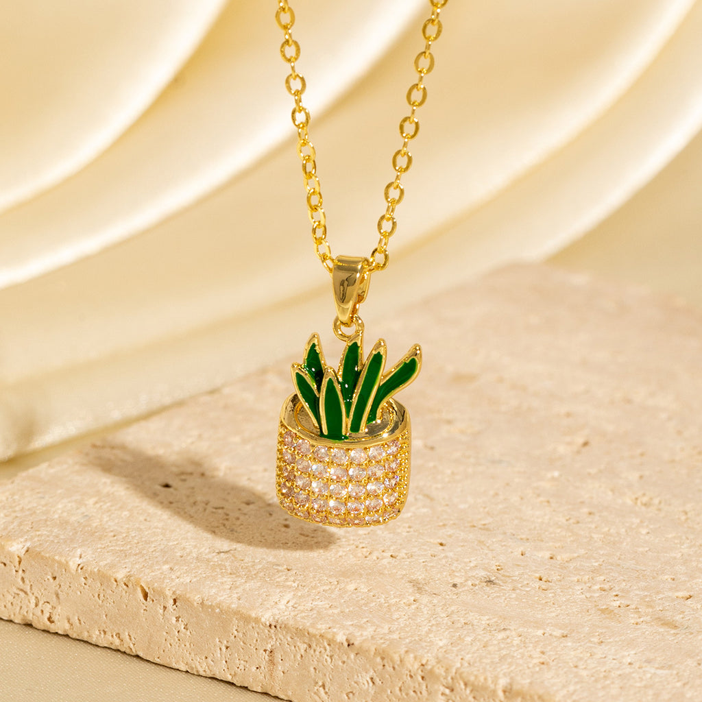 Cactus Necklace