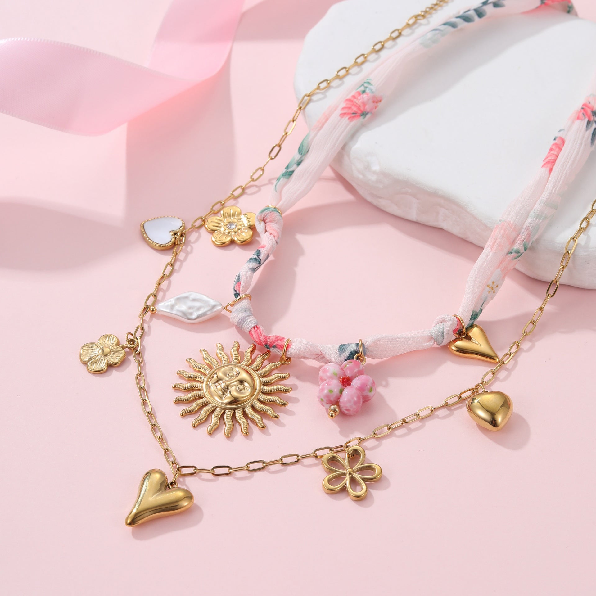 Sunlit Love Bandana Pendant