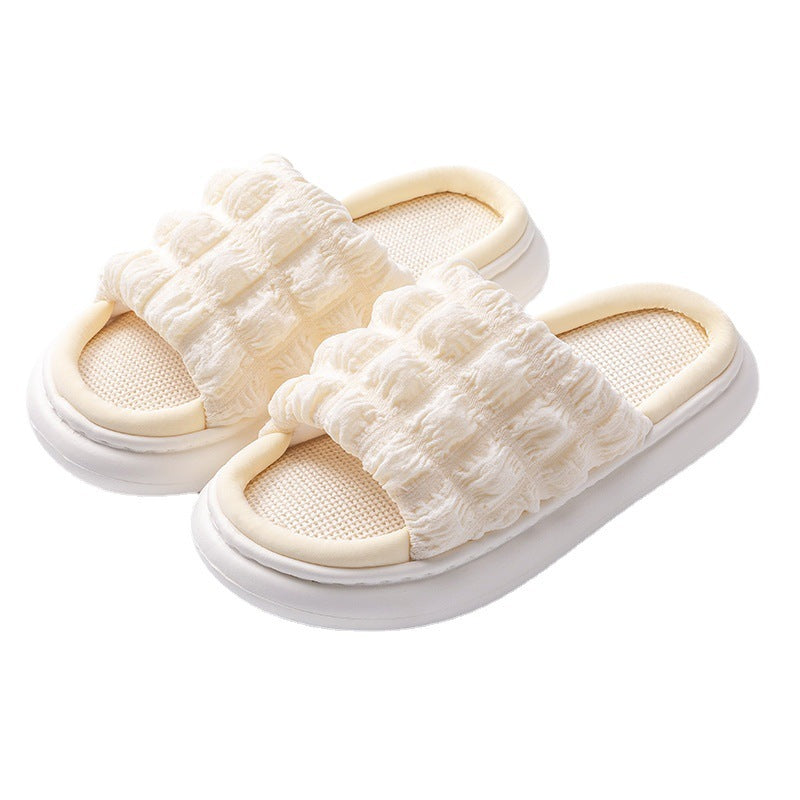 CloudWalk Linen Slippers