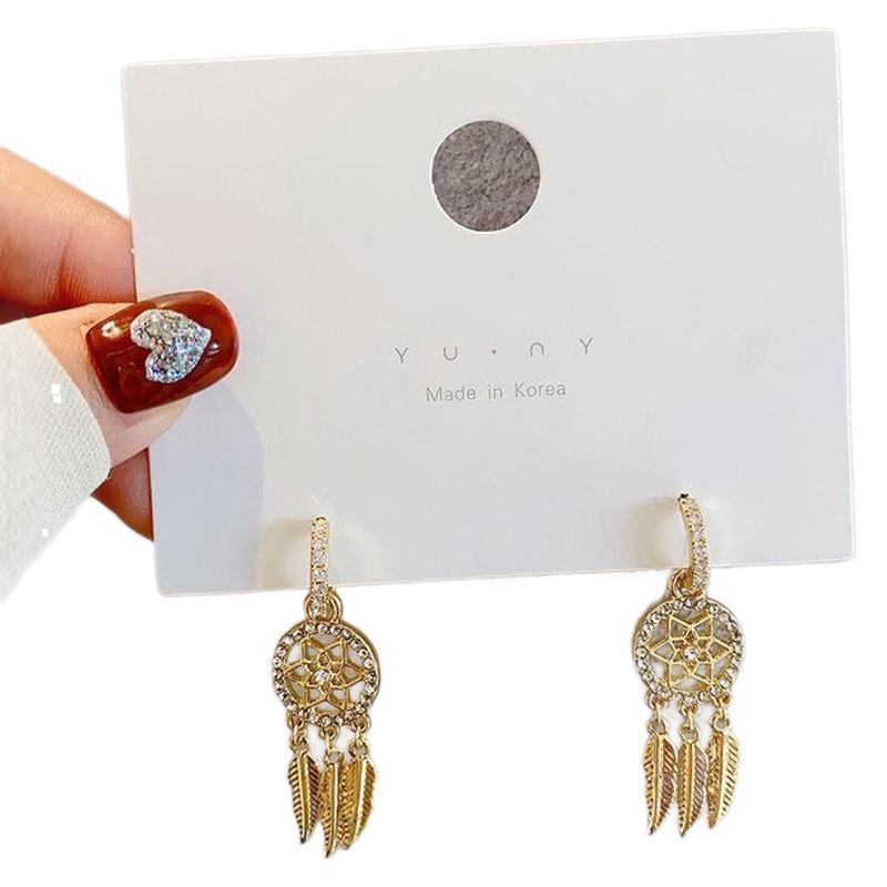 Dreamcatcher Spark Tassel Earrings