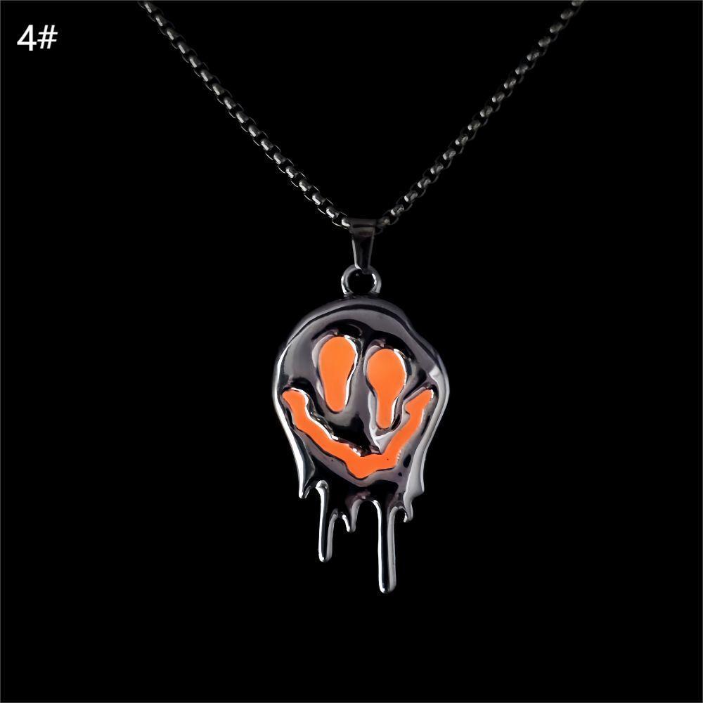 Glowing Ghost Grimace Pendant