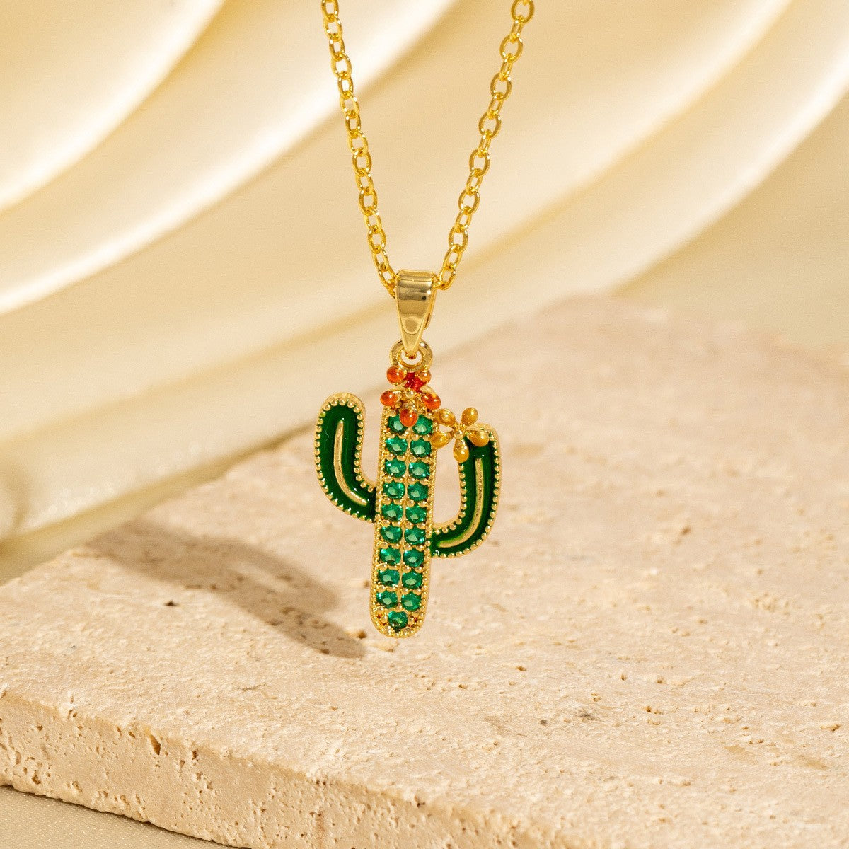 Cactus Necklace