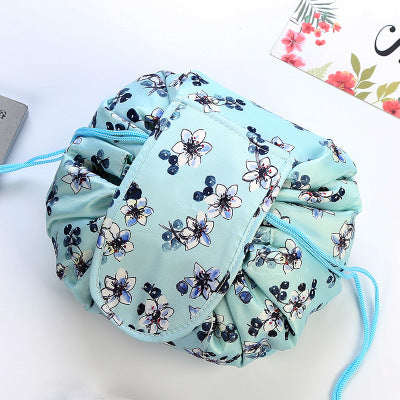 Viral Printed Large Capacity Drawstring  Cosmetic Storage Bag