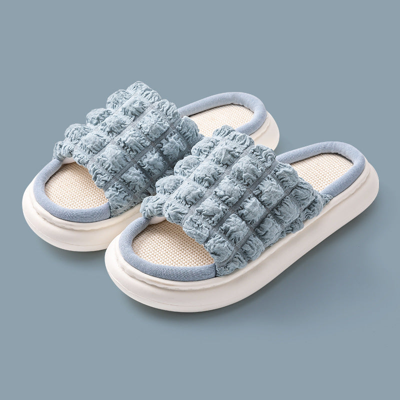 CloudWalk Linen Slippers