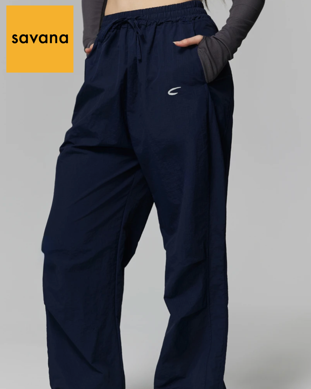 Drawstring Straight Leg Pants - Medium (28)