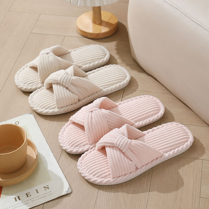 SnugCross Corduroy Slippers