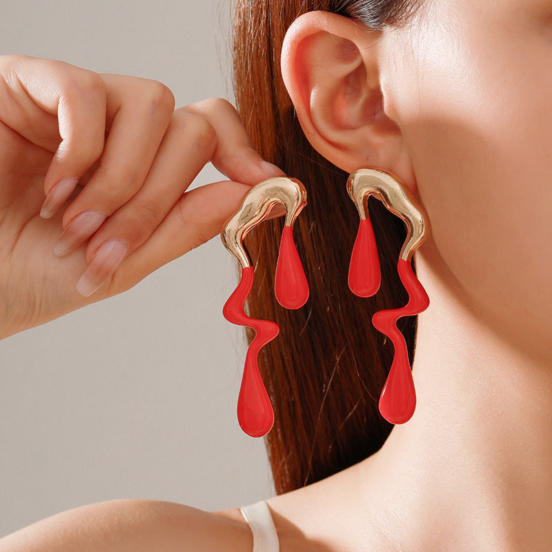 Melted Drama Earrings