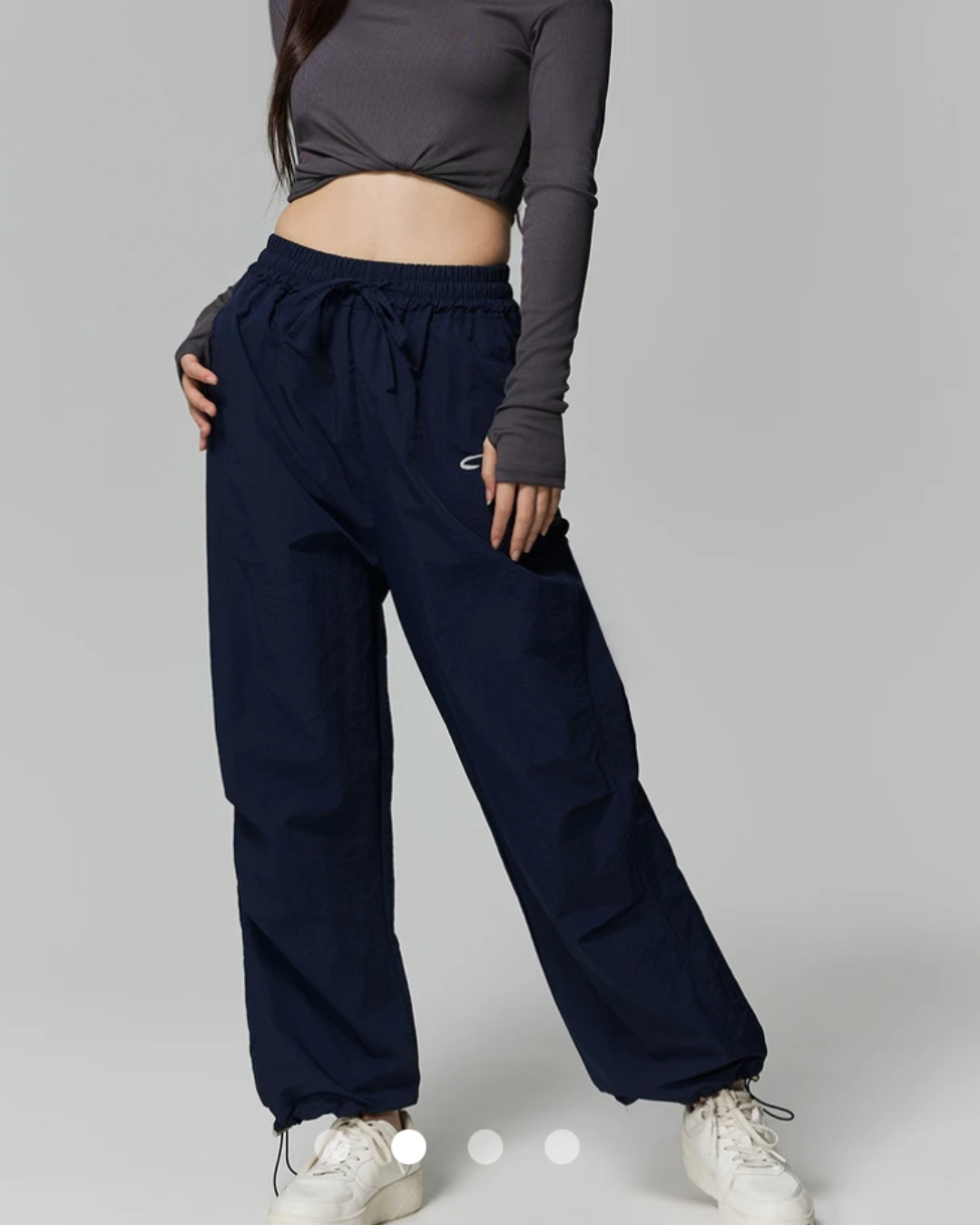 Drawstring Straight Leg Pants - Medium (28)