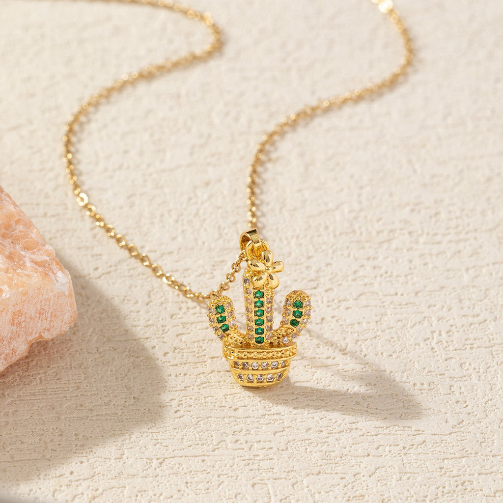 Cactus Necklace