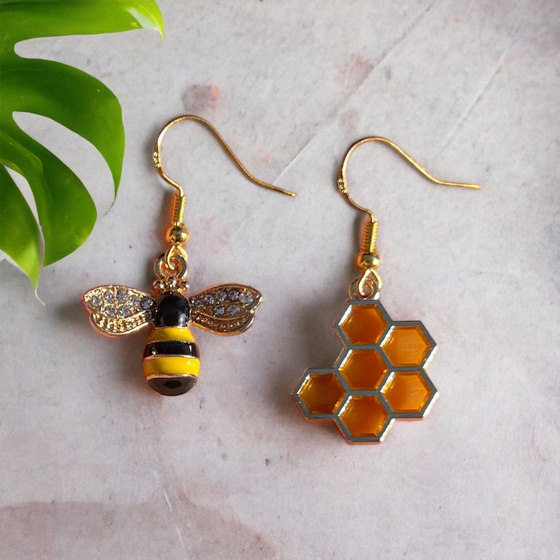Honeycomb Earrings