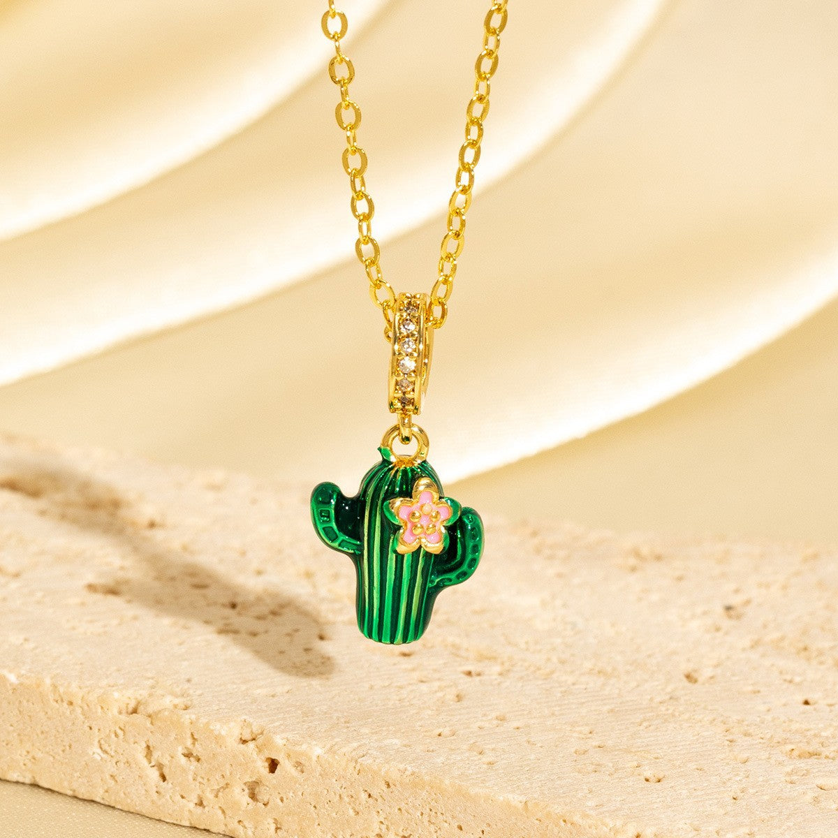 Cactus Necklace
