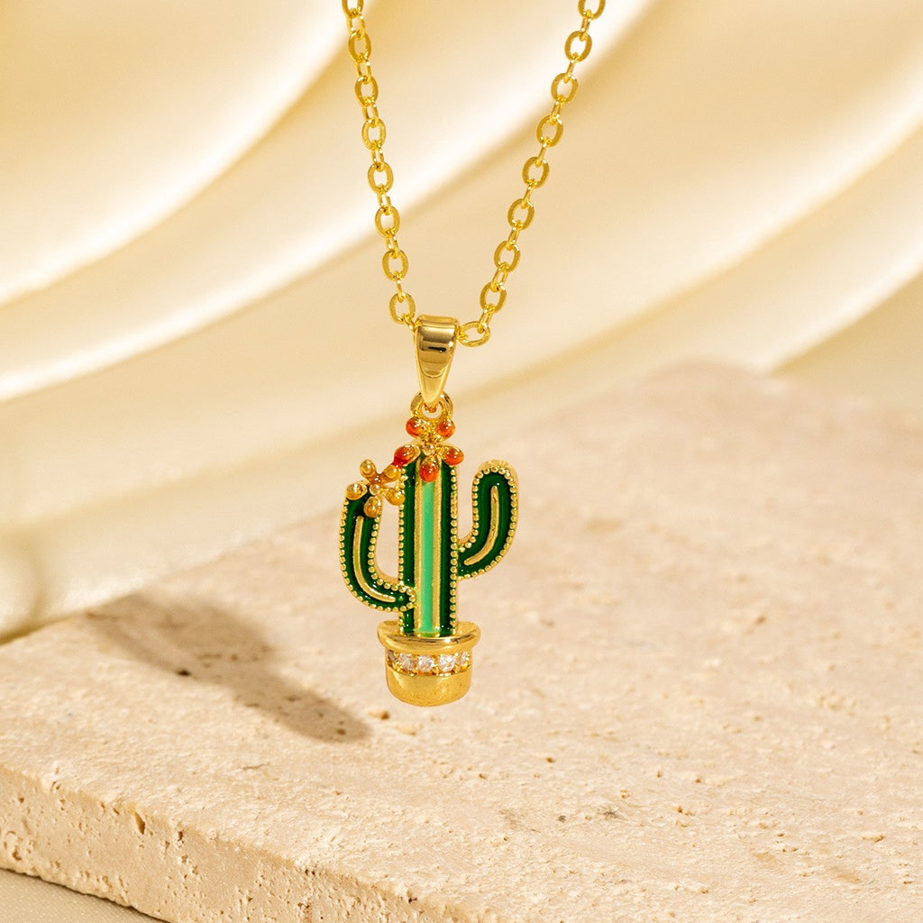 Cactus Necklace