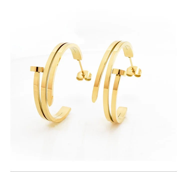 Bolt Charm earrings