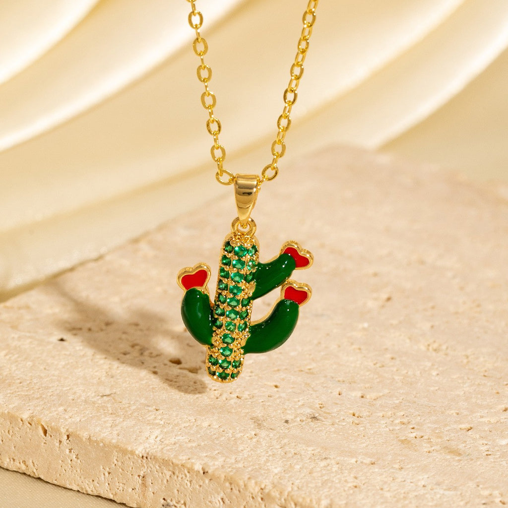 Cactus Necklace