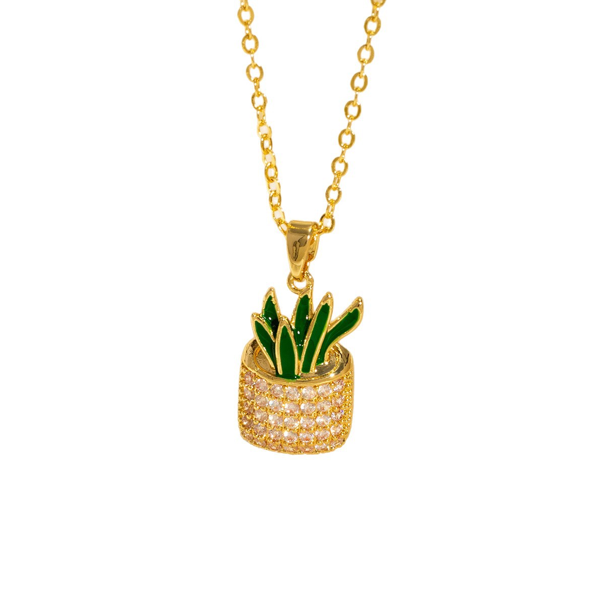 Cactus Necklace
