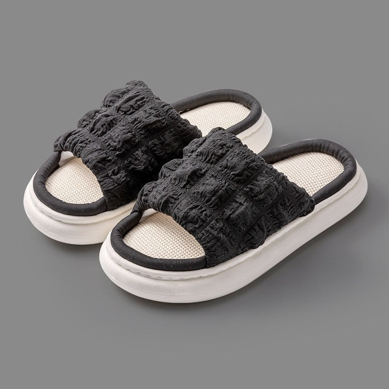CloudWalk Linen Slippers