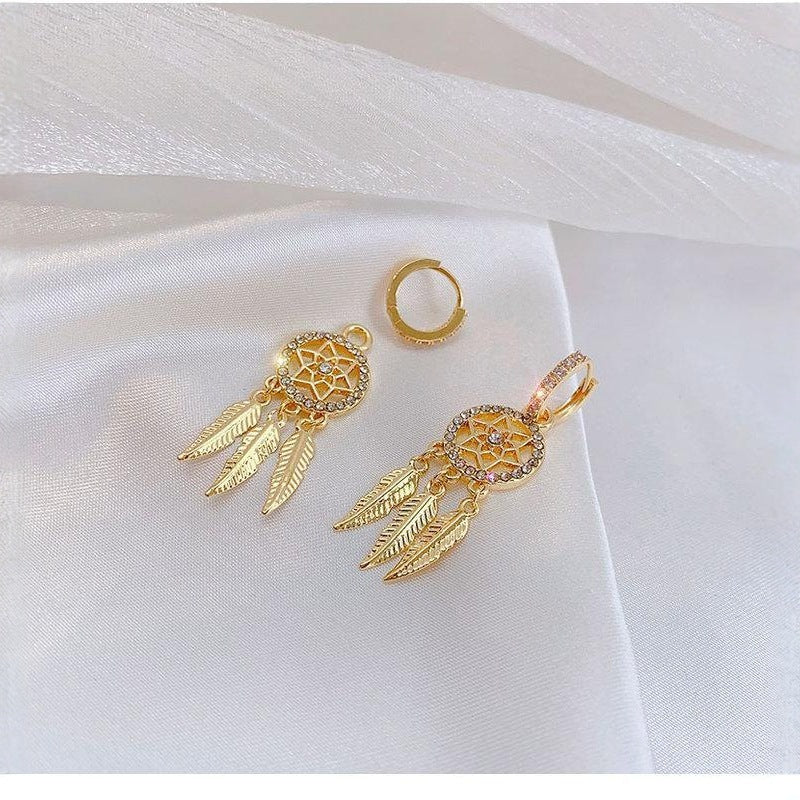 Dreamcatcher Spark Tassel Earrings