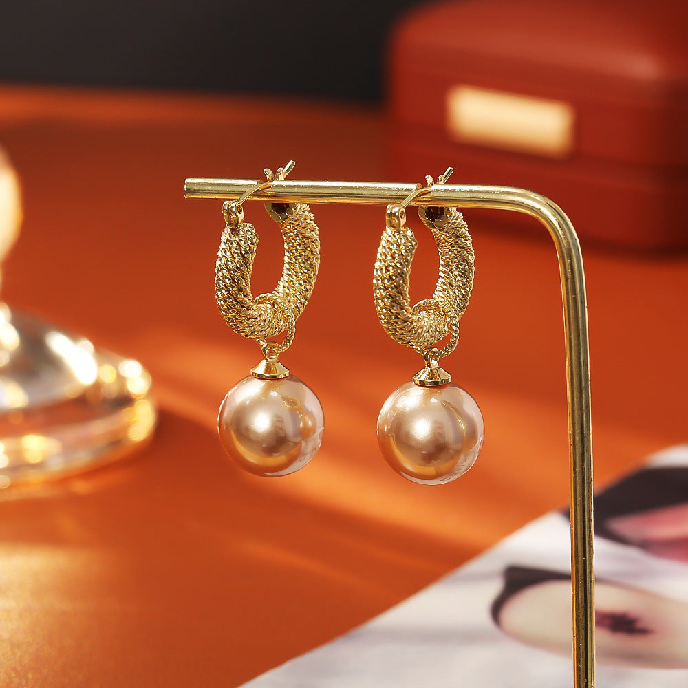 Timeless High-Grade Pearl Earrings
