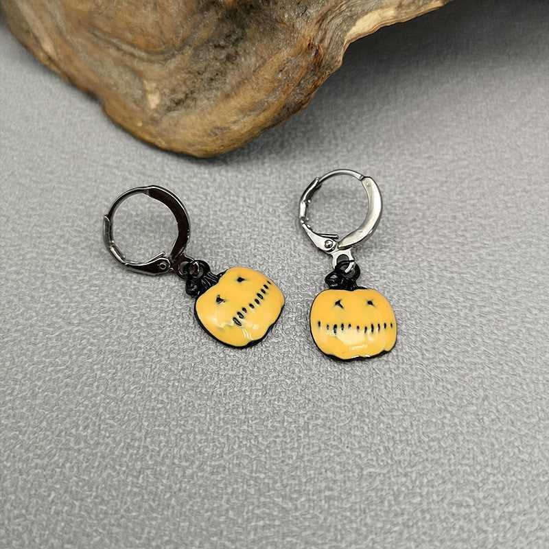 Spooky Trio Cartoon Earrings