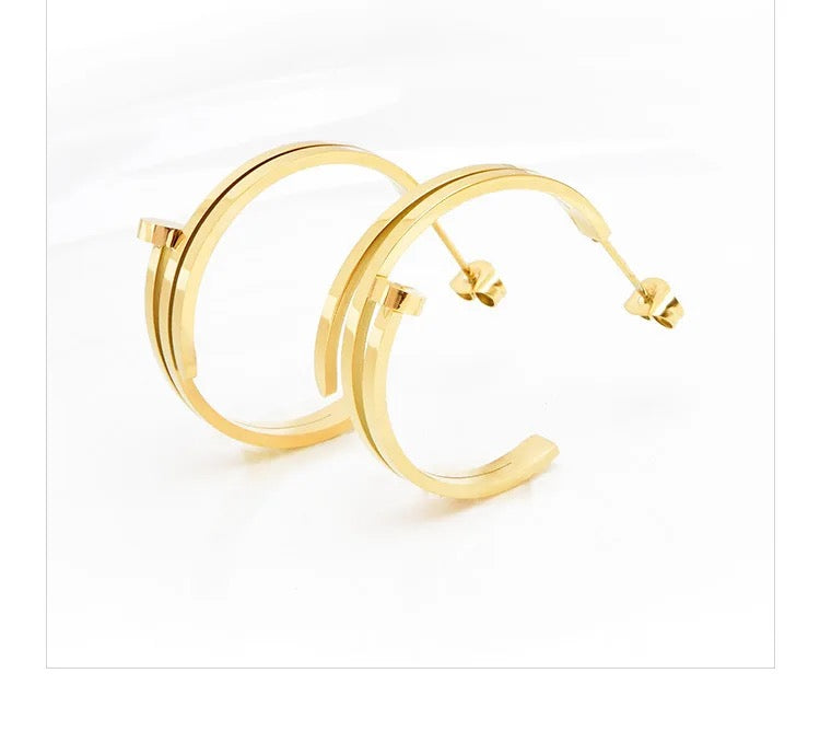 Bolt Charm earrings