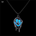 Glowing Ghost Grimace Pendant