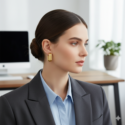 Amara Everyday Gold Plated Earrings