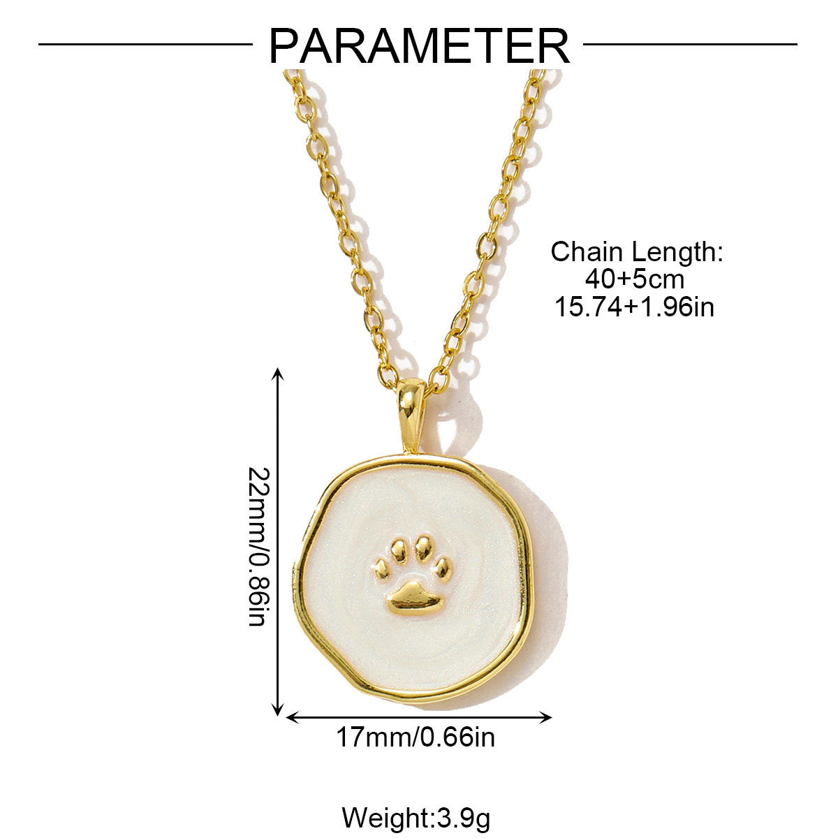 Fur-ever Love Necklace