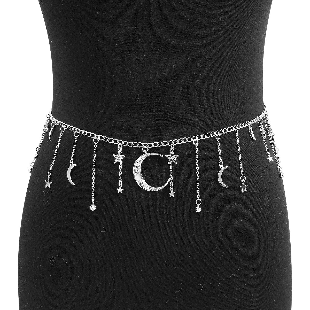 Classy Tassels Star Moon Waist Chain