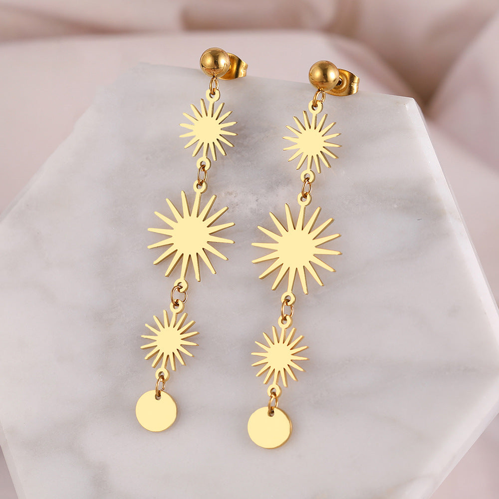 Radiant Sun Tassel Necklace