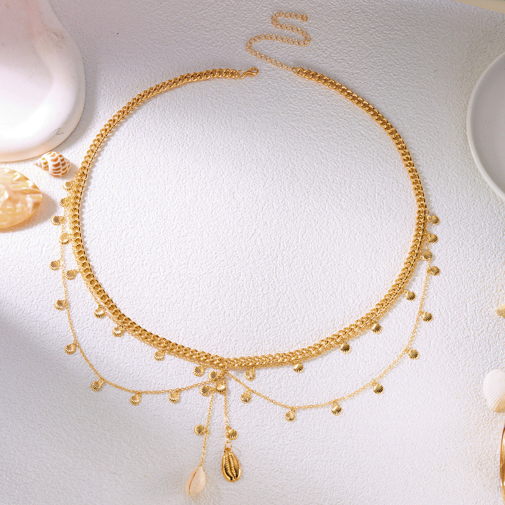 Body Chains Shell Scallop Pendant