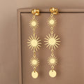 Radiant Sun Tassel Necklace