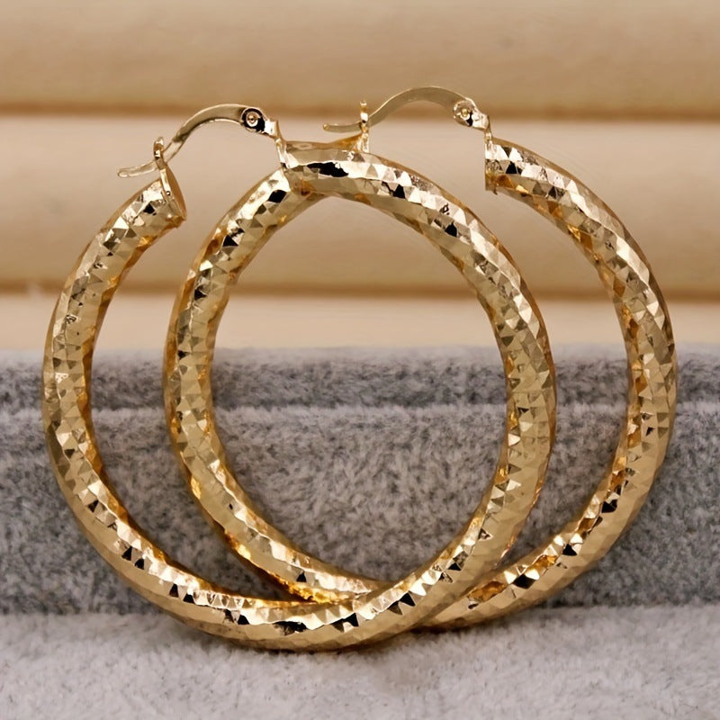 Golden Glow Vintage Studs