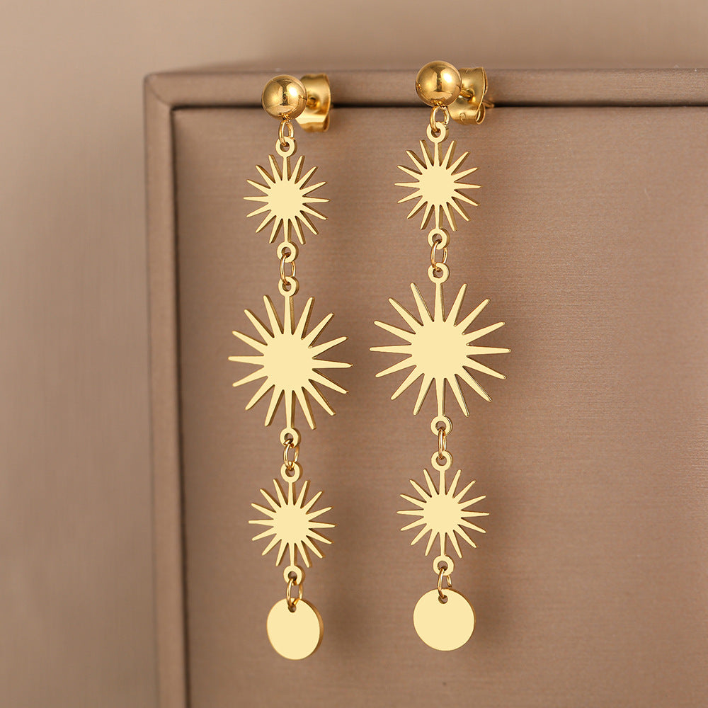 Radiant Sun Tassel Necklace